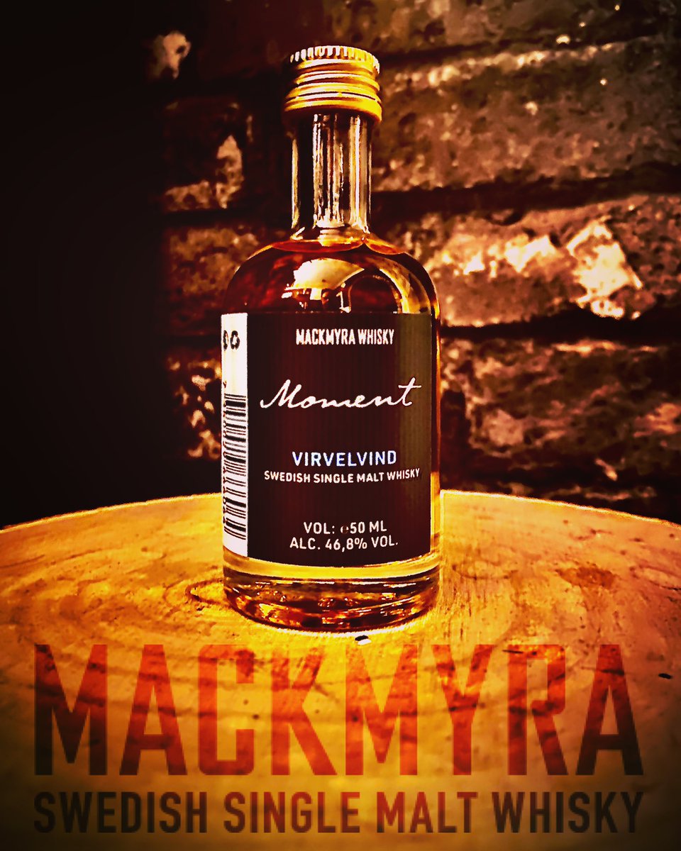 The Moment Virvelvind* has a nose of pear, red apples, citrus, vanilla, brown sugar &amp; smoke. The Palate features oak, vanilla, fudge, pear &amp; Smoke. To finish you get juniper &amp; lime, tobacco and oak.
A lovely dram that deserves its place in the Moment series.
*Gifted by Mackmyra