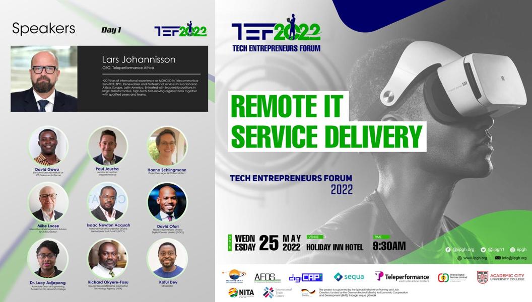 dzidulakwame's tweet photo. Was glad to be part of #TEF22. Great insights shared today on remote IT service delivery and business process outsourcing. https://t.co/4qv8rbLn77