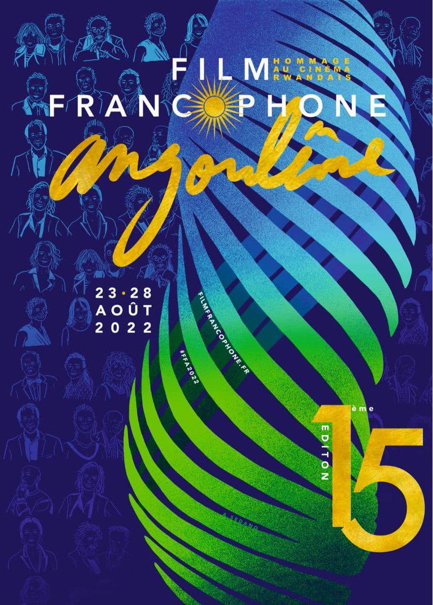 La 15ème édition du Festival du Film Francophone d'Angoulême, du 23 au 28 août 2022, rendra hommage au cinéma rwandais 🇷🇼 Merci à Dominique Besnehard et à Marie-France Brière pour ce choix aussi audacieux que judicieux @FFAngouleme @IF_Rwanda @FilmRwanda @LeCNC