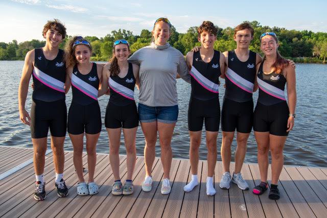 Cherry Hill! These SIX ROWERS who reside in Cherry Hill, are headed to US Rowing's YOUTH NATIONALS next month! Row hard, kids, row HARD! We are so proud of them and so very grateful to their outstanding and inspiring Coach Lindsay Clarke, a former Stanford AND Olympic rower!
