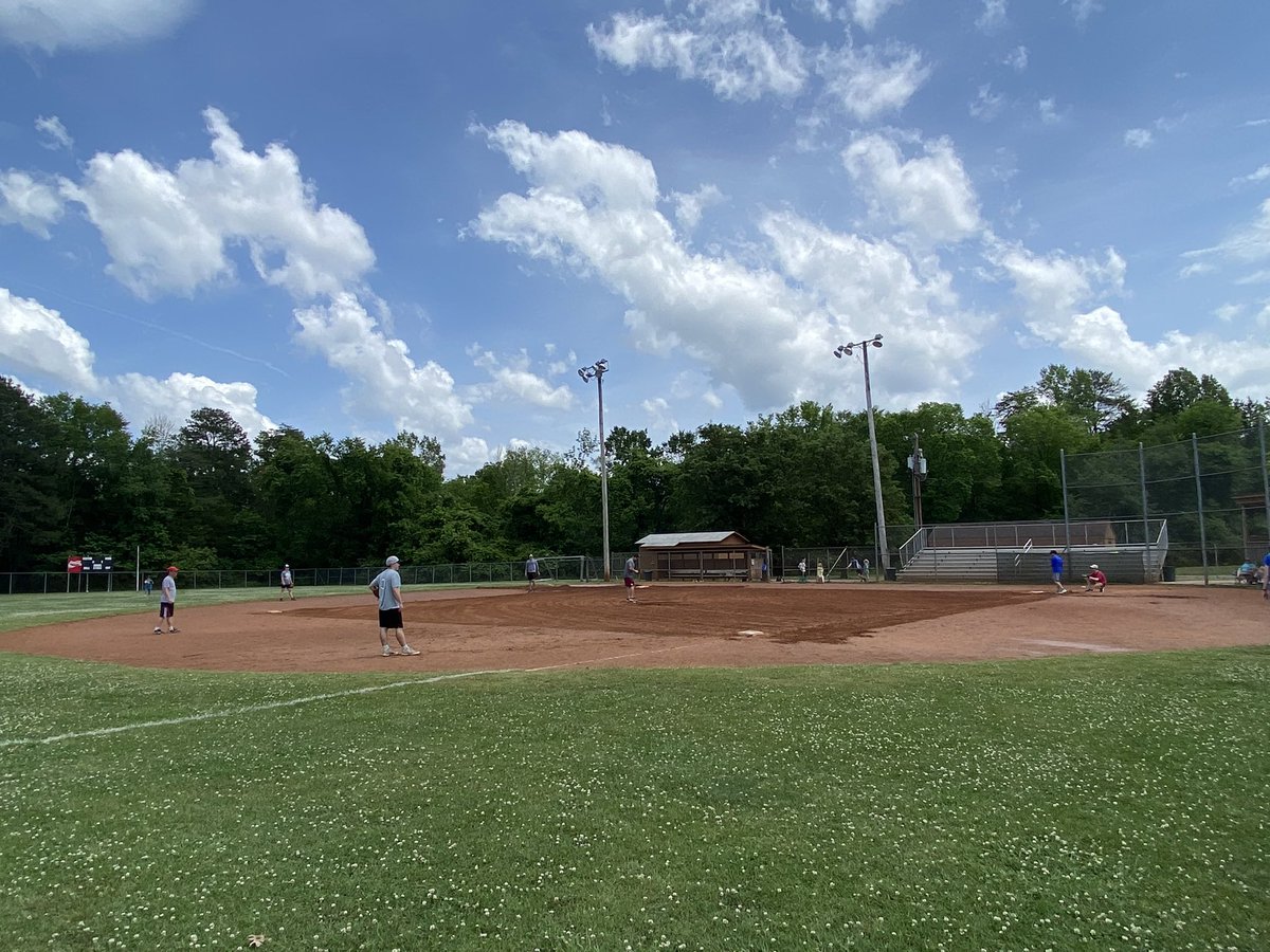 JMS_Eagles's tweet photo. Staff spent the afternoon on the softball field today! A fantastic way to spend time together before summer break! #PLCinAction #Collaboration https://t.co/XkQZGwkf5b