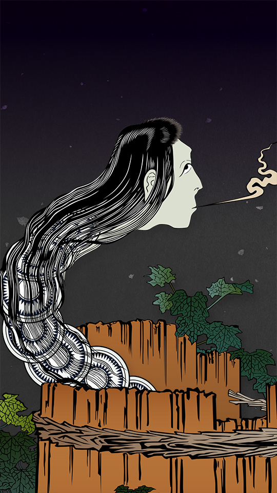 Kimasa 動く浮世絵壁紙 14 100作品目 浮世絵 Kimasa 霊 幽霊 人玉 壁紙アプリ コラージュ デザイン T Co Iv6cuoyr6t T Co Stlfhkn7ur Twitter