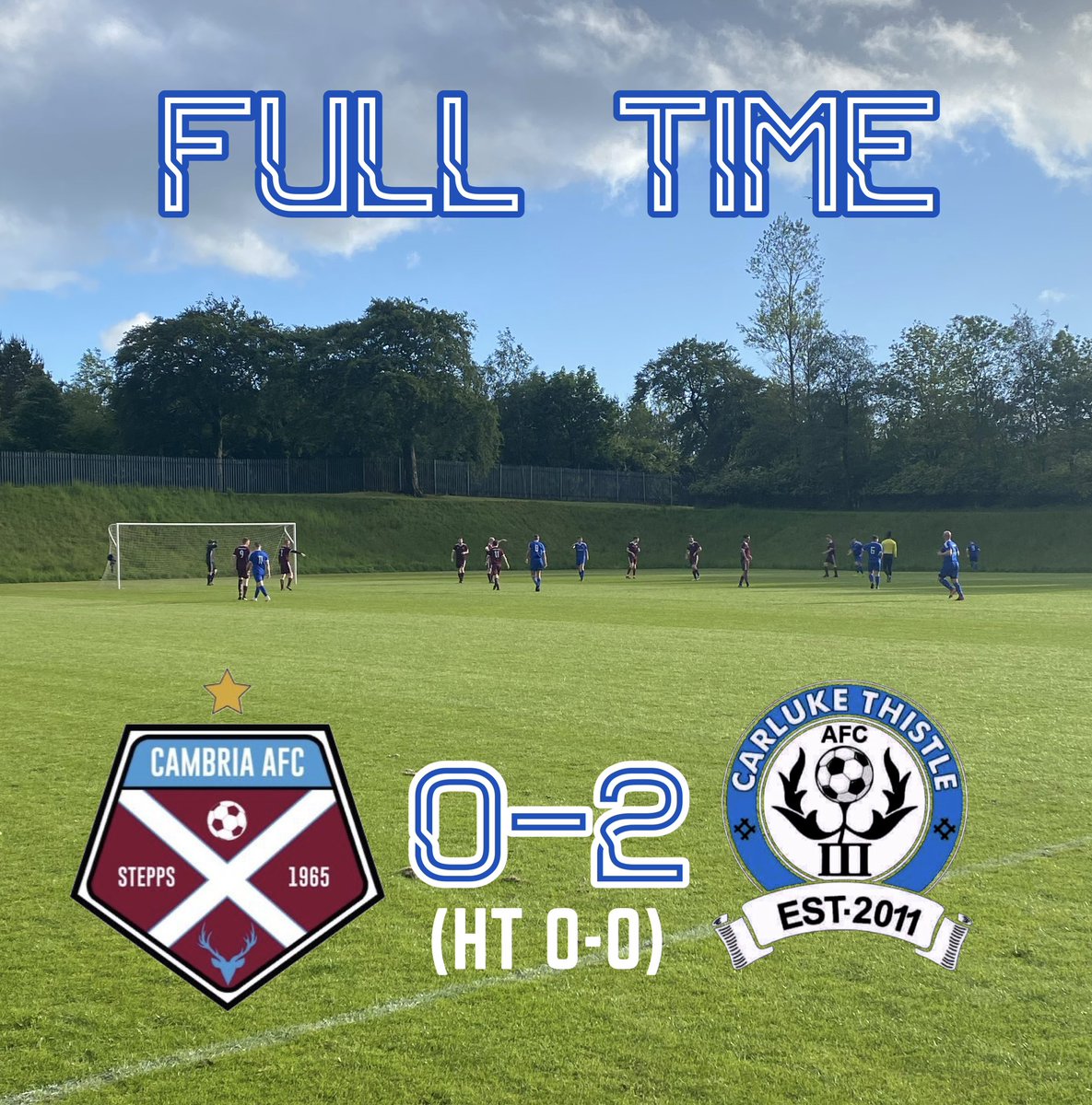 CarlukeThistle1's tweet photo. @scottish_aff @ScotAmFA @ProAmFootball @scotfootfixs 

@GGPAFL Challenge Cup - Quarter Final 🏆

@CambriaAFC 0-2 Carluke Thistle

⚽️: @MichaelBennie2, @Chrissybruce72 
🍾: Chrissy Bruce

Good showing from the boys. All the best to Cambria. Into the Semis we go!

#MTT 🔵🟠 https://t.co/J9cB8NSF7o