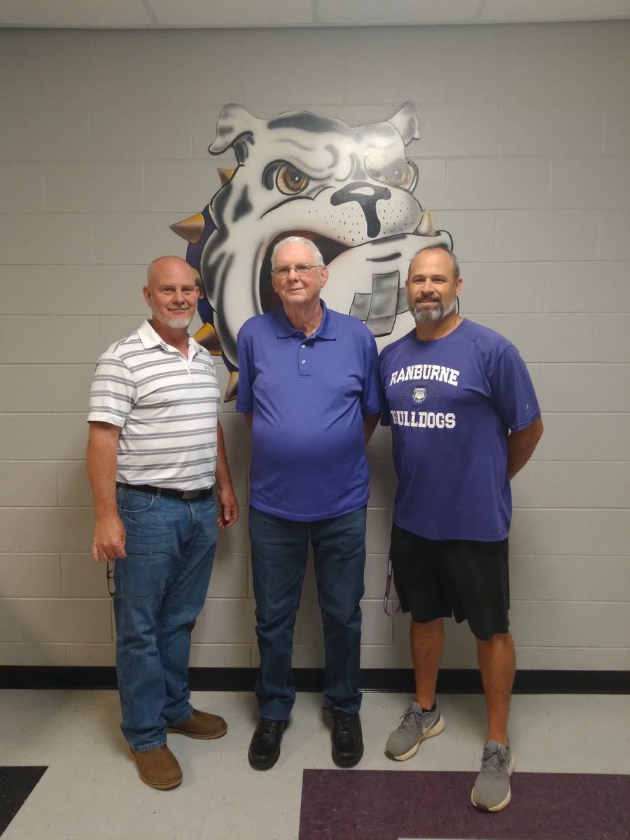 60 years of Ranburne Head Football  coaches....What an honor to be in this photo!