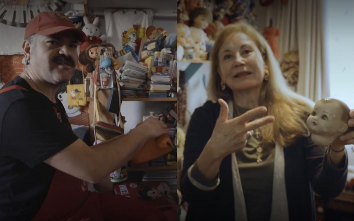 NTVChile's tweet photo. Chile @paisdereyes nos presenta a la "Reina de las Muñecas" y el "Rey de los 80'" en @NTVChile

Nos sorprenden con las historias de Felipe Castillo, un cachurero de grandes recuerdos y Katrina Maturana, que nos muestra su increíble colección de muñecas. -> https://t.co/B2DX0THoSV https://t.co/iKBYsVa5uN