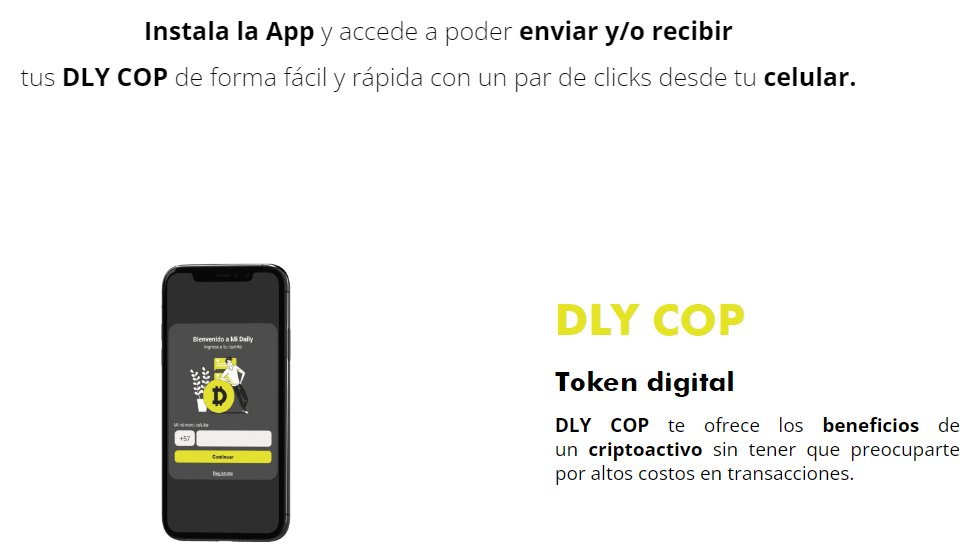 LuchoCardenasCa's tweet image. Retomando: 

La 2da página: esta aparece en @polygonscan (blockchain donde se crea #DailyCOP) y es la página que menos información tiene sobre la crypto. Es más, no dice nada de DLYCOP y se centra es en la app @MiDailyWallet, la cual la misma web indica, es como la app ⬇️