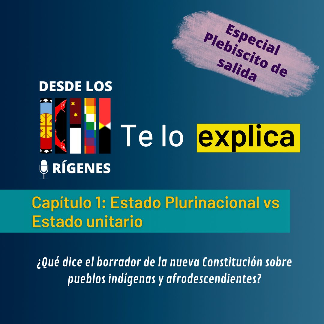 desdeorigenes's tweet photo. 😮Estrenamos nueva sección en @desdeorigenes 🎉
✍A partir de hoy, en #DLOTeExplica conoceremos los artículos del borrador de la #nuevaconstitucion que hacen mención a los #pueblosindigenas , la #plurinacionalidad y #diversidadcultural https://t.co/0UuoO418E2