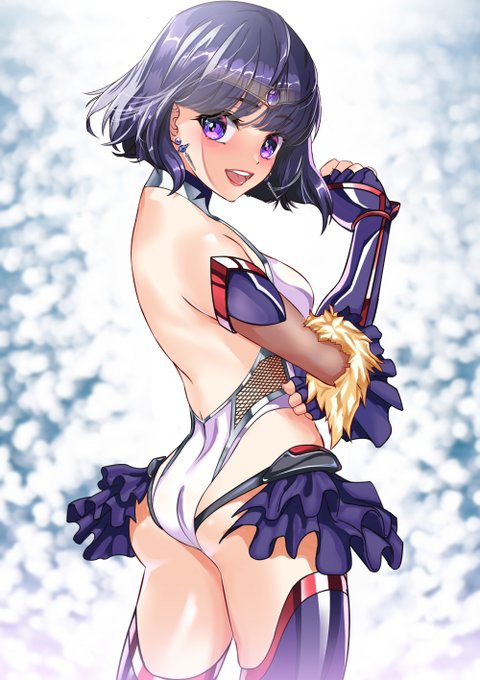 おはようございます❤
本日はユキカゼ衣装の対●忍ほたるちゃんです❣❣
#セーラー対魔忍 
#セーラーサターン 