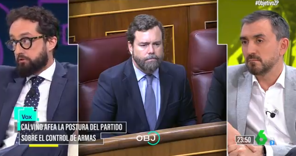 ObjetivoLaSexta's tweet photo. .@JqManso: “Los europeos estamos convencidos de la eficacia de los poderes públicos a la hora de garantizar la seguridad de los ciudadanos, mientras que la convicción en EEUU es mucho más individualista”
#ObjetivoZP https://t.co/d1fvXiS1Le