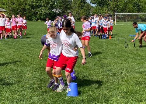 stmschoolatown's tweet image. #STMspirit Chancellor Games 2022! It was a fun morning playing games with our classmates. The competition was fierce, yet friendly with lots of cheering each other on! Great job, Raiders! #STMfun #theSTMdifference ❤️🖤
