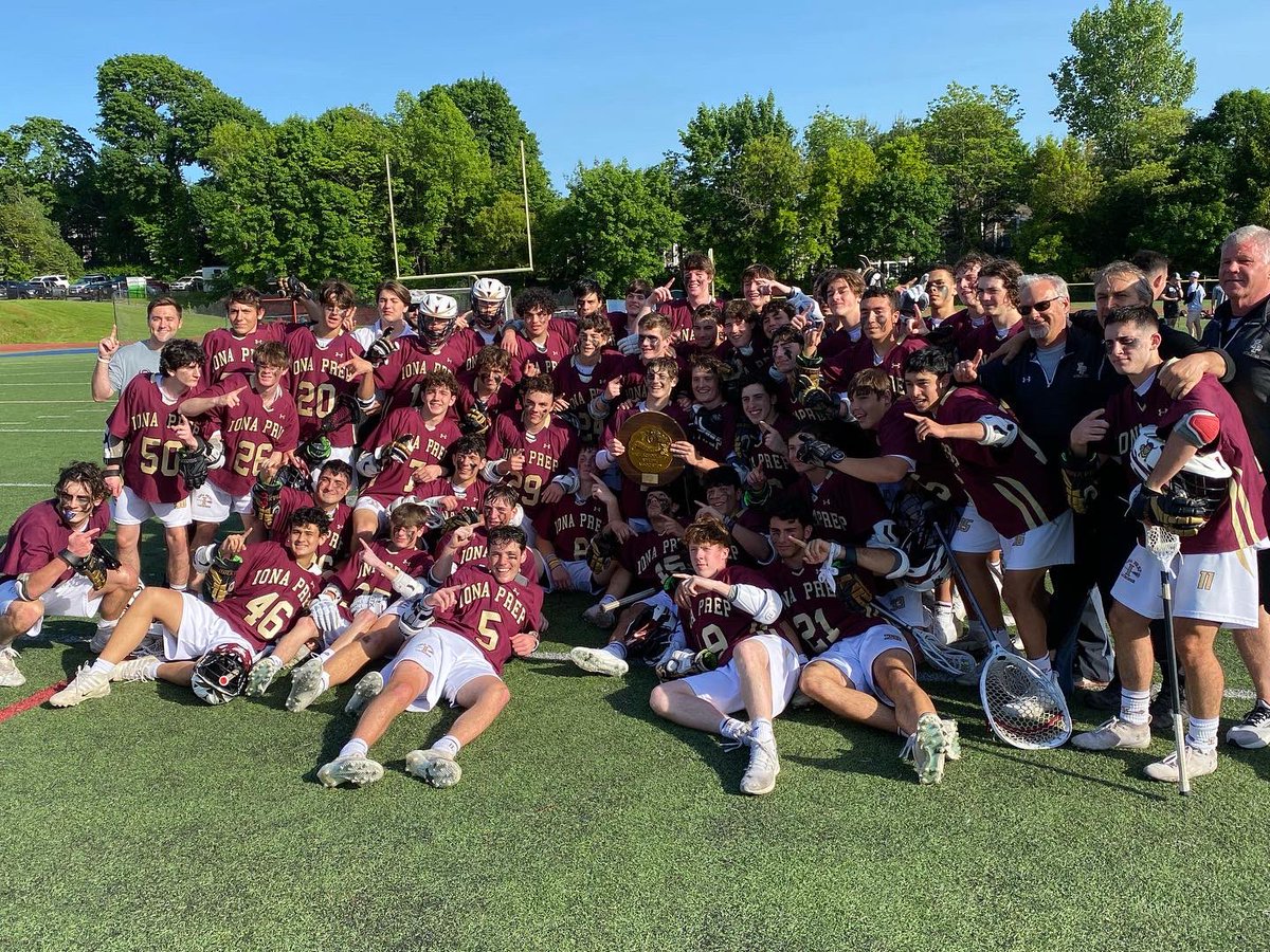 IonaPrepSports's tweet photo. #GaelsWin🥍‼️
Congratulations to our varsity @ionapreplax team who defeated Stepinac 8-6 to win the @CHSAA_NYC Intersectional Championship. 
#GoGaels https://t.co/xmdHOWLCO5