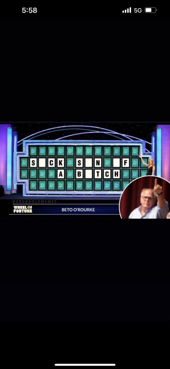 snedskie's tweet photo. I’d like to buy a vowel, please. https://t.co/N3DhiKSRAA