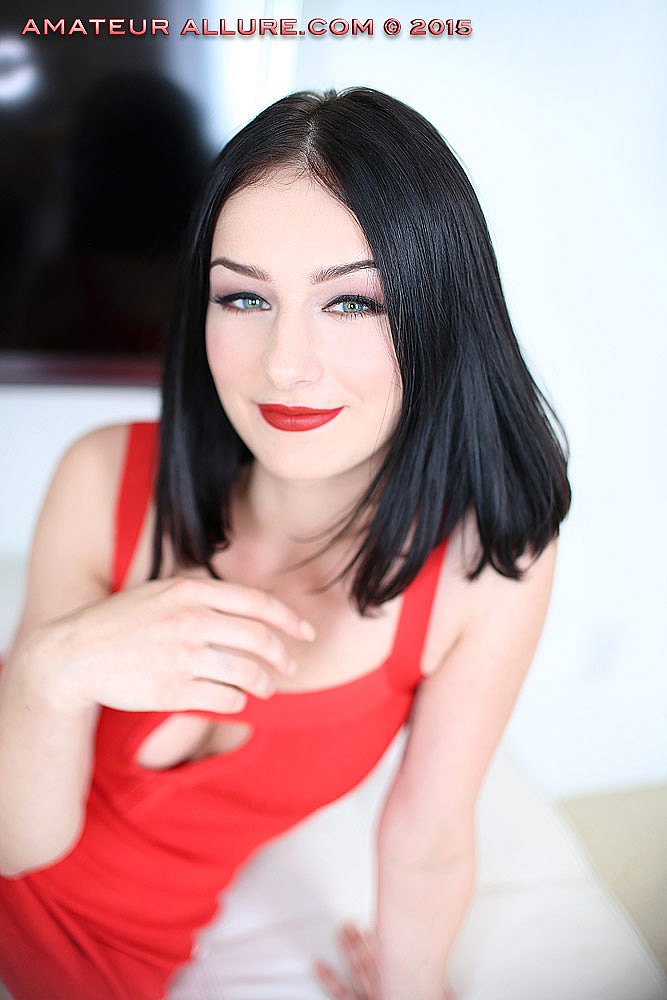 amateur allure red dress NEW VIDEO! Sexy Lucky Anne makes her Amateur Allure debut!