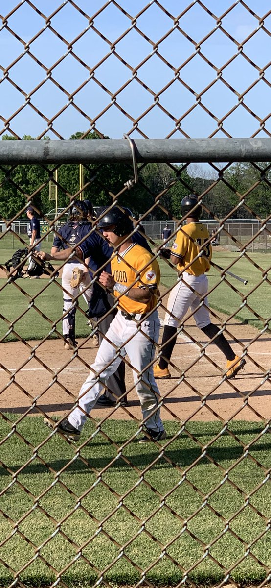 Wood_Vikings's tweet photo. Sean Slowinski knocks in 2 runs in the bottom of the 5th to give Wood the lead.  ⁦@WoodVikingsBSBL⁩ https://t.co/4YlGLD8Oe3
