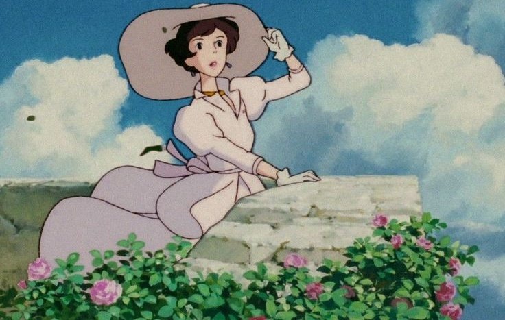 beIIefleur_'s tweet image. oh, to be a ghibli girl.