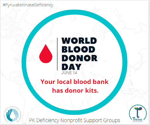2021PKDF's tweet photo. Donate blood, reduce scarcity, and save lives! #blooddonorday, #WBDD, #JUNE14TH, #pyruvatekinasedeficiecy, #rareanemias, #PKDeficiency #bloodtransfusion #pkdf https://t.co/mW8Sn4dsbS