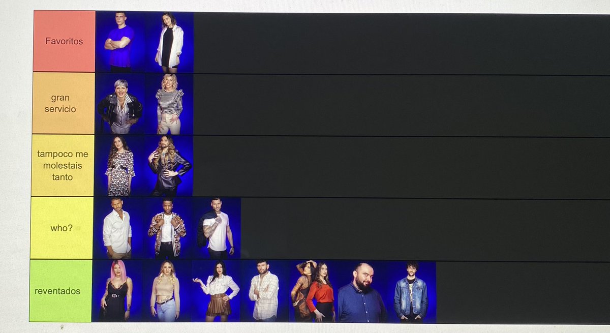 SStoryshippeo's tweet photo. Haciendo Tier list me ha salido esta y no he podido no hacerla…aunque la he modificado un poco🫣👀 #martian https://t.co/FtfnOPLaPd