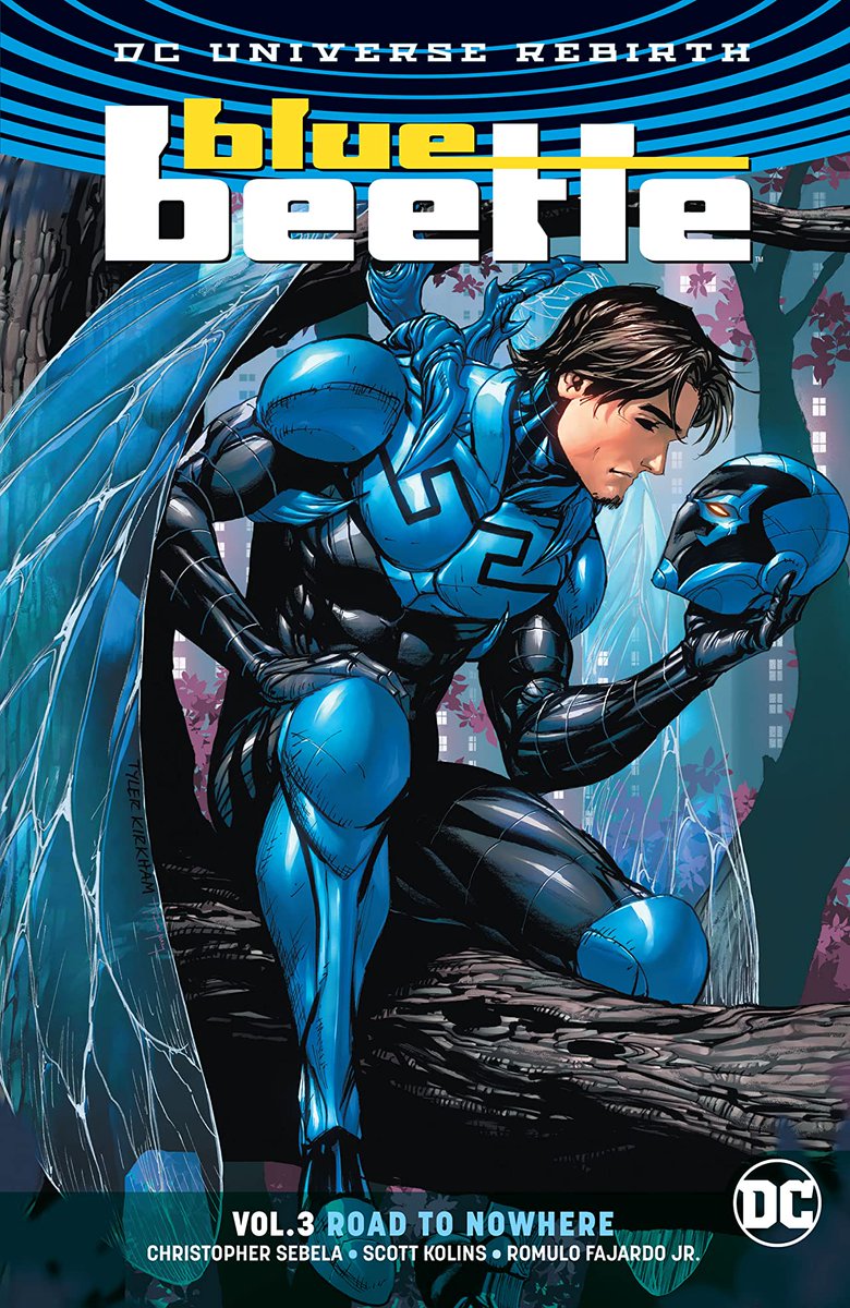 アメコミ・英語　全3巻セット　ブルービートル　BLUE BEETLE 目下撮影中のアメコミDC系ヒーロー 「ブルービートル」の実写版スーツ