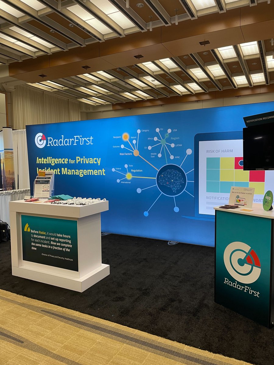 radarfirst's tweet photo. Our team is ecstatic to be in Toronto this week for the @PrivacyPros Canada Privacy Symposium!
Attending the event? Stop by booth 304 and say hello to Shari, Amelia, Marco, and Kristina!
#privacypros #canada #radarfirst https://t.co/1Y9PtqfDNx
