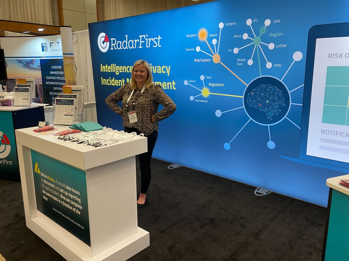 radarfirst's tweet photo. Our team is ecstatic to be in Toronto this week for the @PrivacyPros Canada Privacy Symposium!
Attending the event? Stop by booth 304 and say hello to Shari, Amelia, Marco, and Kristina!
#privacypros #canada #radarfirst https://t.co/1Y9PtqfDNx
