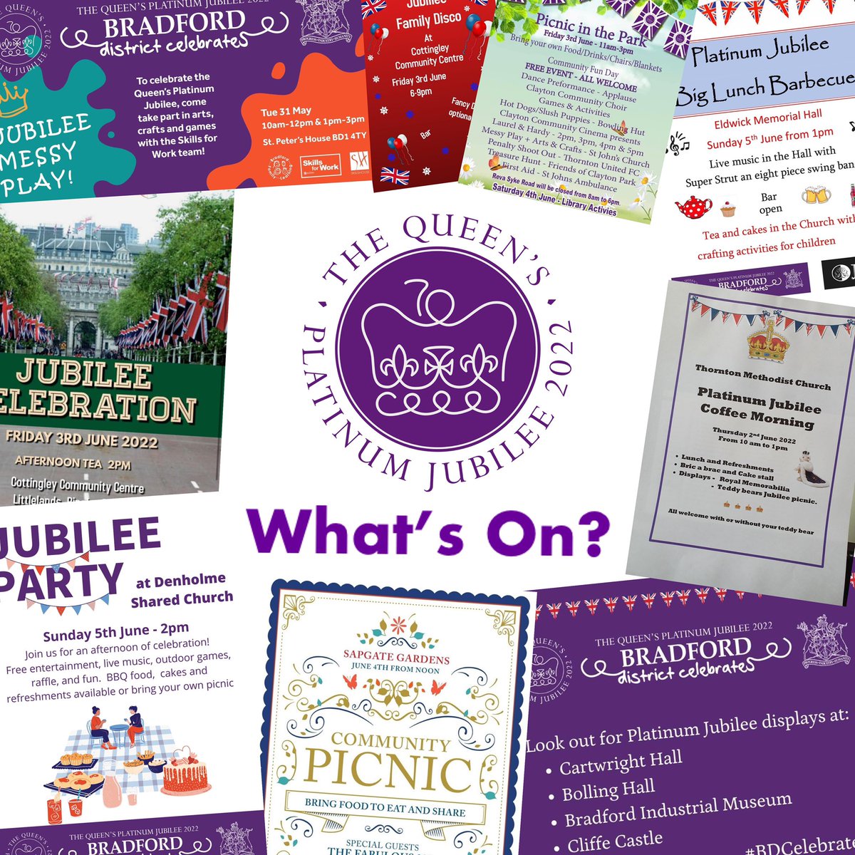 Your Local Magazine (@bingley_dir) on Twitter photo 👑 Where are you celebrating the #PlatinumJubilee? Listen in to tomorrow’s (Thurs) MORNING SHOW on YourLocalRadio.online for our BIG local jubilee what’s on feature from 9-10am.
#yorkshire #bradford #bingley #JubileeCelebration #localradio #JubileeWeekend <a href="/YLRonline/">Your Local Radio</a> 👑 Where are you celebrating the #PlatinumJubilee? Listen in to tomorrow’s (Thurs) MORNING SHOW on YourLocalRadio.online for our BIG local jubilee what’s on feature from 9-10am.
#yorkshire #bradford #bingley #JubileeCelebration #localradio #JubileeWeekend <a href="/YLRonline/">Your Local Radio</a>