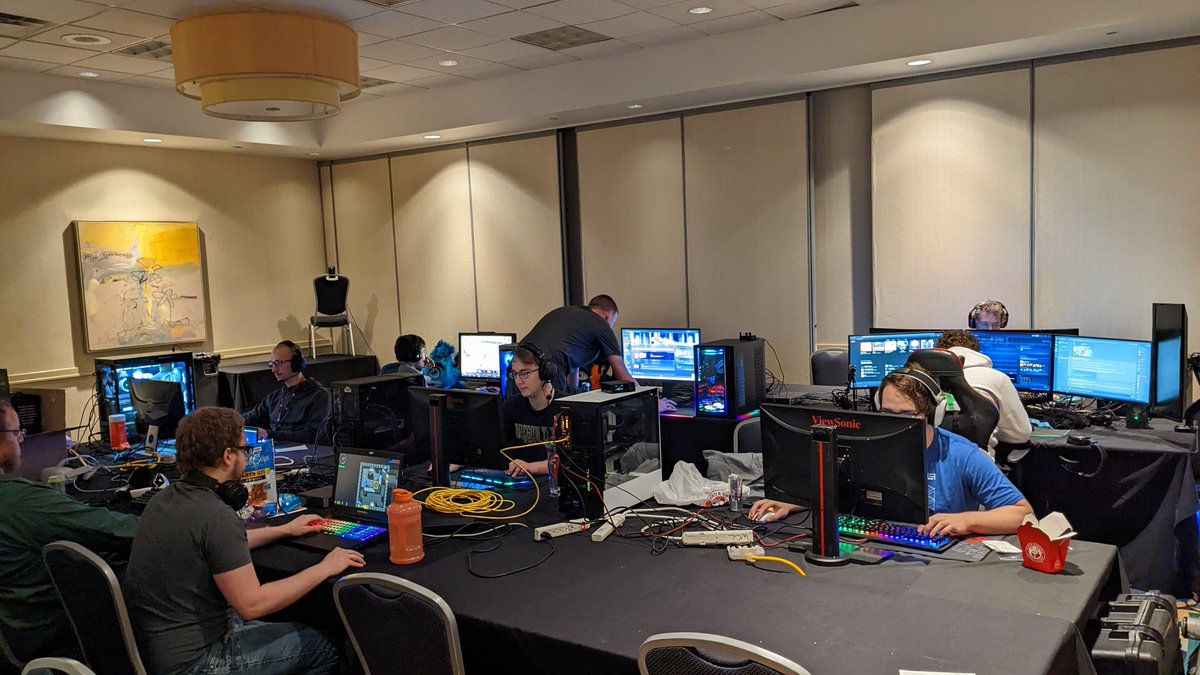 LANFestChicago's tweet photo. Thank you everyone who attended Narwhal Wars '22! Coming together as a community was so much fun! We had an amazing weekend of gaming, contests, and raising money for charity. Without you none of this would be possible. See you again later this year!
#LANFestChicago @ChiHomeless https://t.co/sJYOQQL8M1