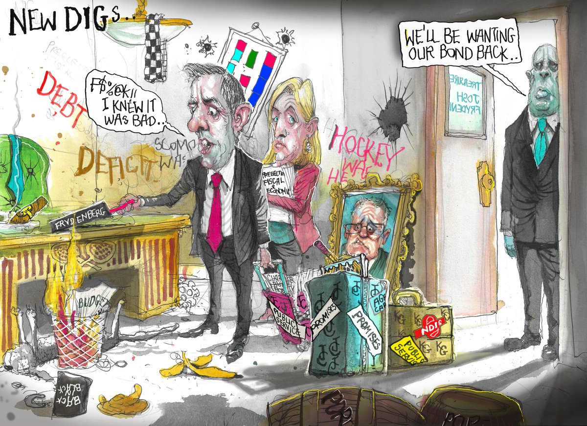 roweafr's tweet photo. we'll want our bond back @FinancialReview https://t.co/q5n9GFaFrh