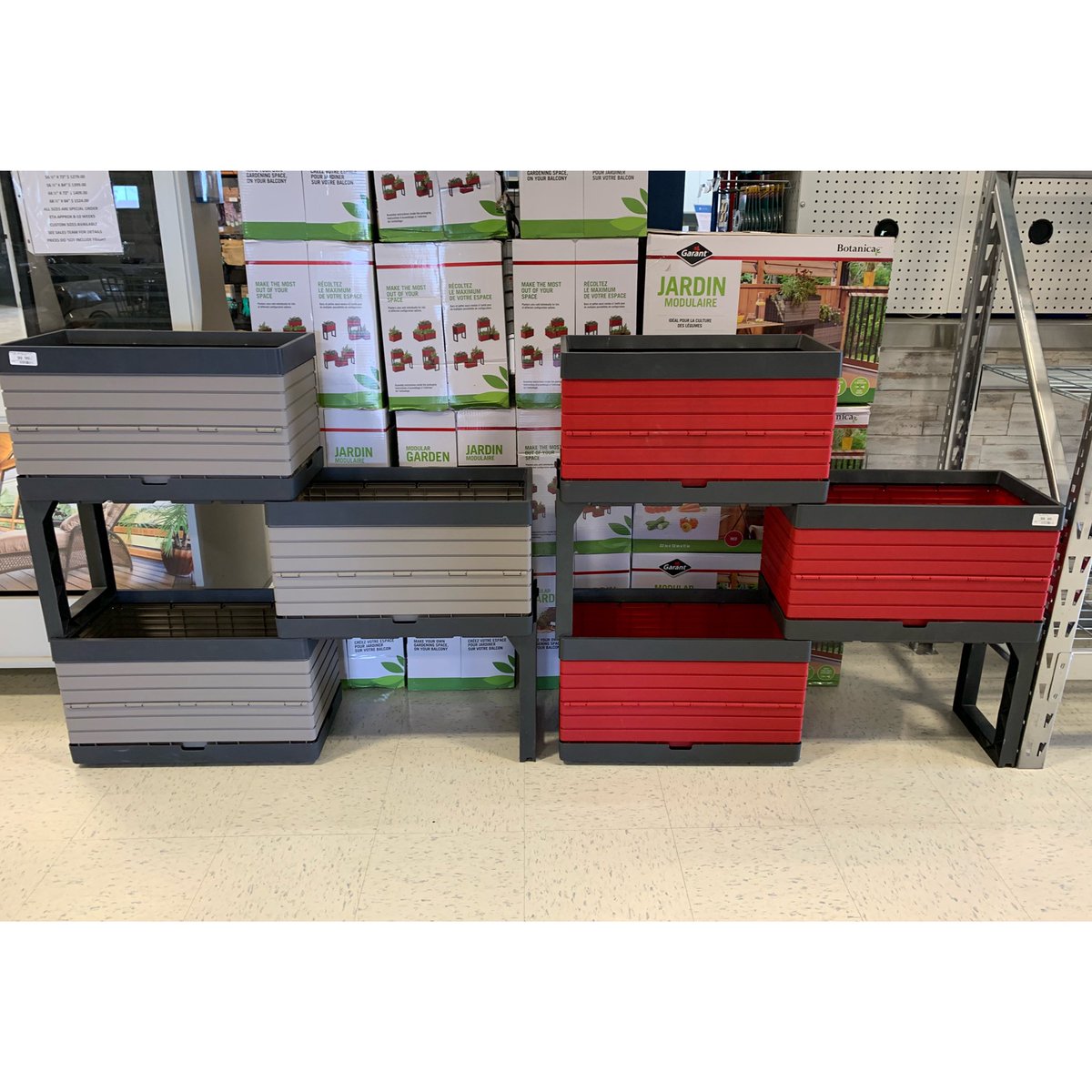These Garden Boxes will be the perfect addition to your outdoor space this summer! Stop by and check them out! 🏡🌷🌳#gardening #shoplocal #cityofbrooks #springprojects