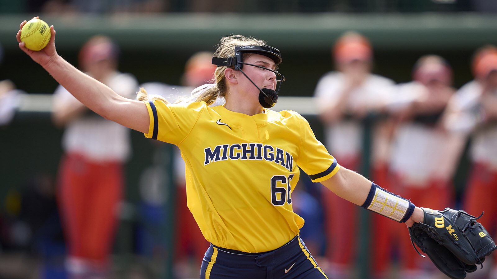 College Softball Updates on Twitter "Michigan UT/P Annabelle Widra has