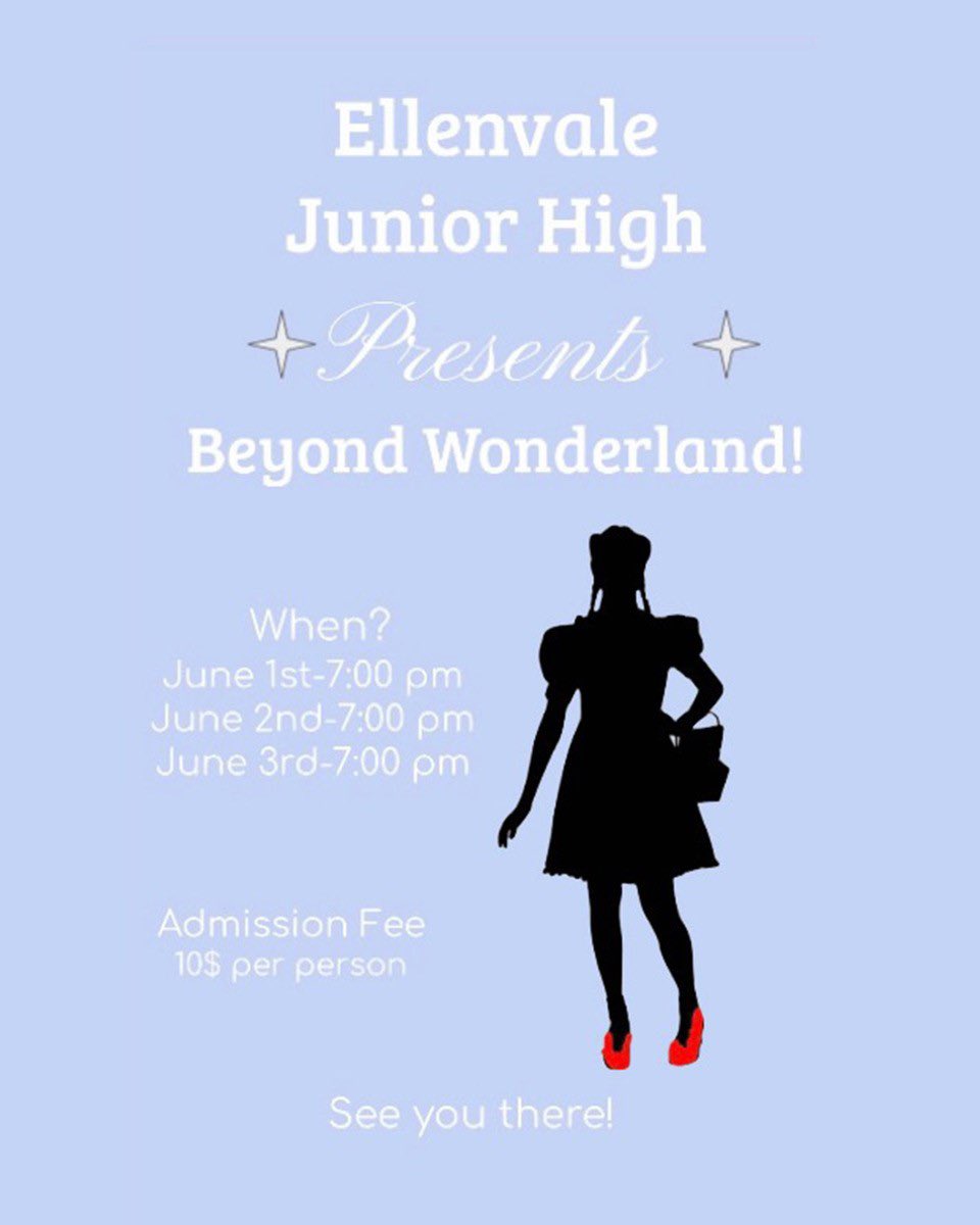 Come see the amazing @EllenvaleJrHigh perform this one of a kind show!! <a href="/MrPettipas/">Nick Pettipas</a> <a href="/HRCE_NS/">Halifax Regional Centre for Education</a> <a href="/HRCEFineArts/">HRCEFineArts</a>