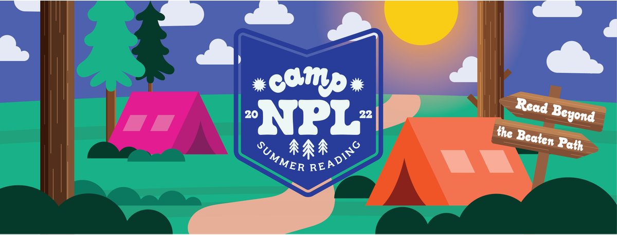 Camp NPL: Read Beyond the Beaten Path starts a week from today- June 1! Full details here: normalpl.org/summerreading