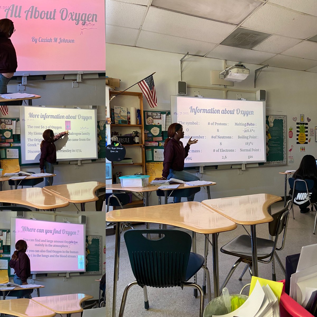 So proud of one of my students. Caziah finished a research project in her Science and class and presented to my class! #studentcentered She inspired her peers and made us all excited about research! <a href="/Asbury_ParkSD/">Asbury Park Schools</a> <a href="/dr_kristie/">Dr. Kristie Howard</a> <a href="/DaniDaviPetrucc/">Danielle D Petrucci</a> #bishopbest