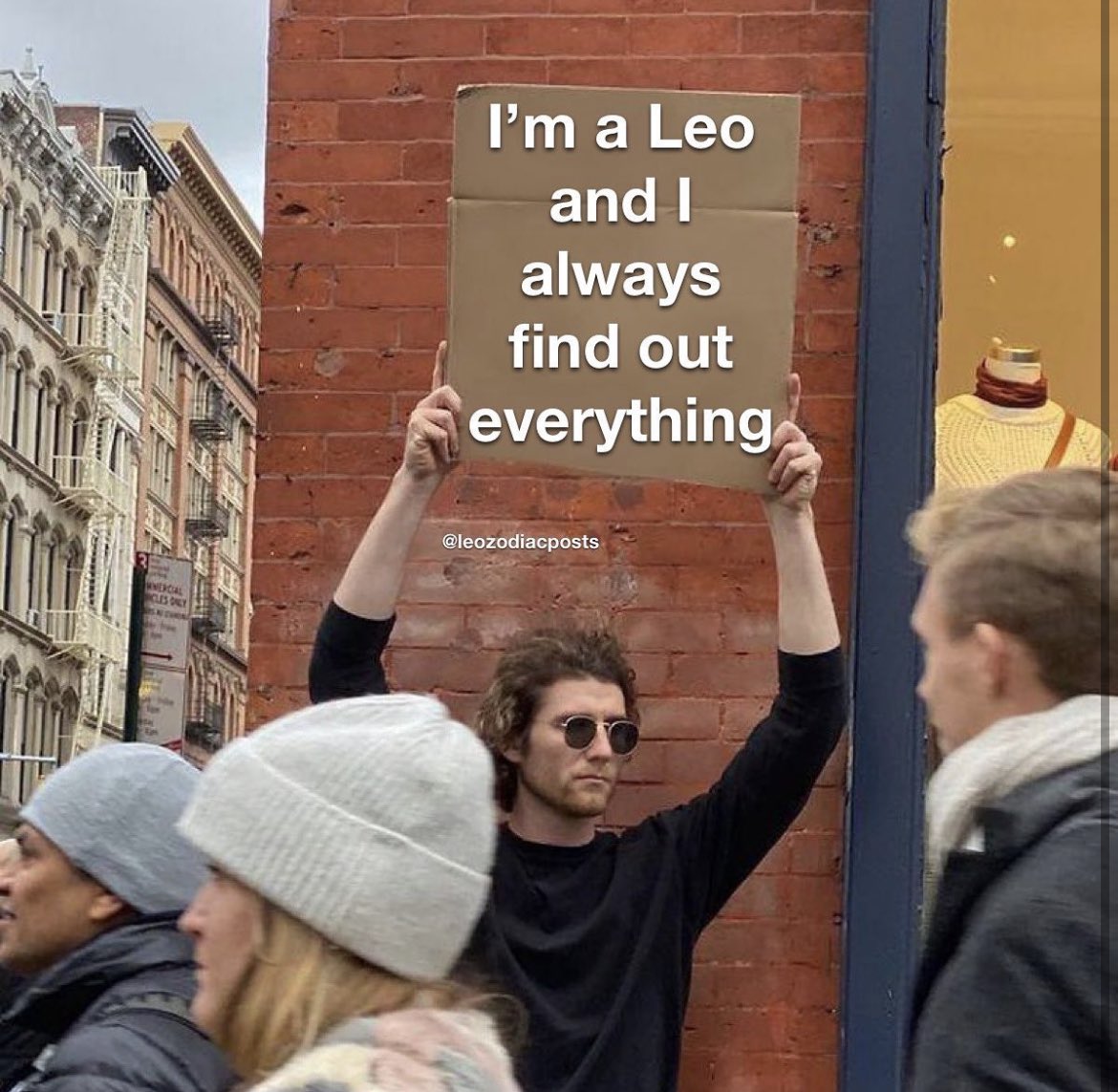 You can’t keep anything from a #Leo