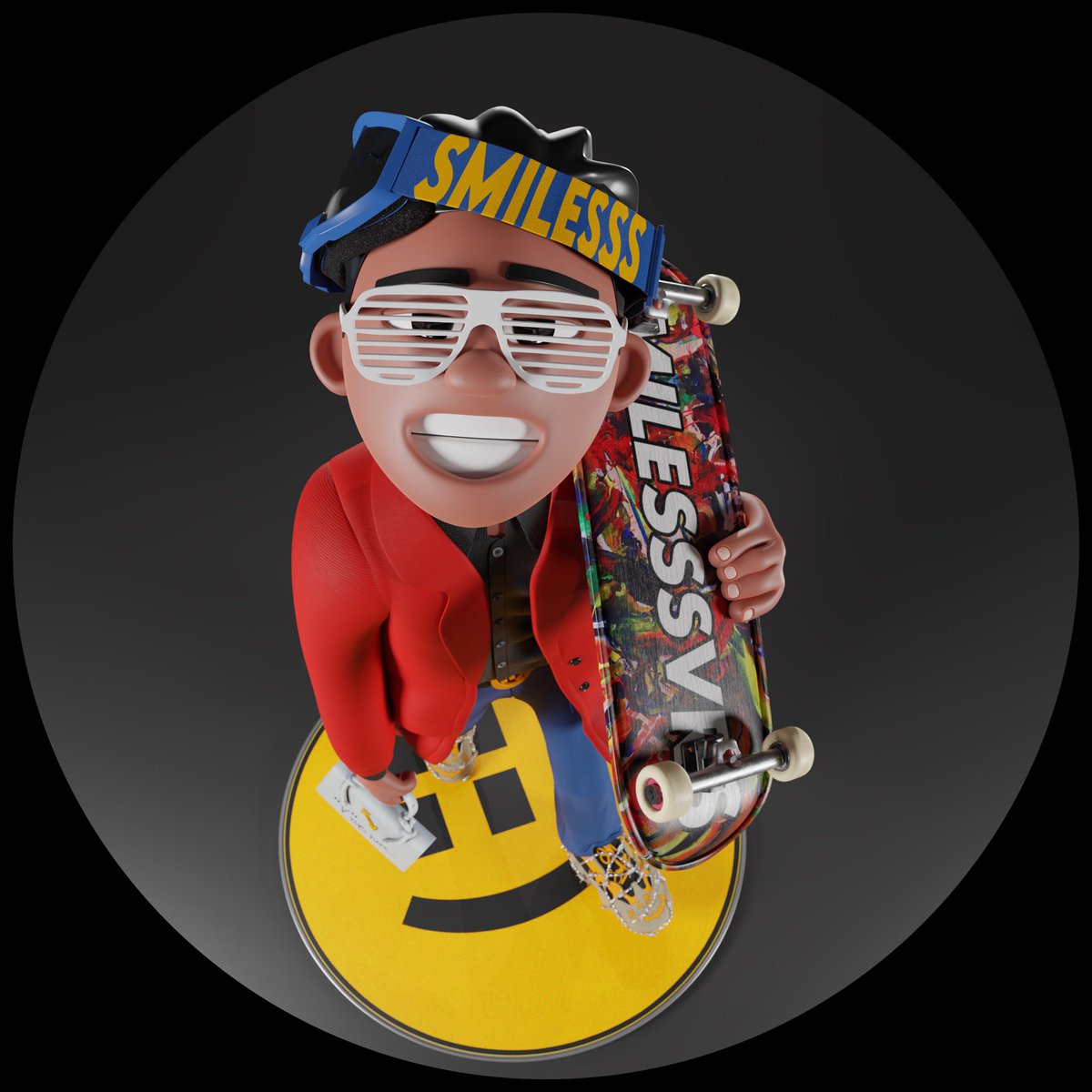 aCrazyMonkey's tweet photo. Following all the new @smilesss pfps I see! Thanks @all_smilesss lookin clean https://t.co/4fJzNiABgO