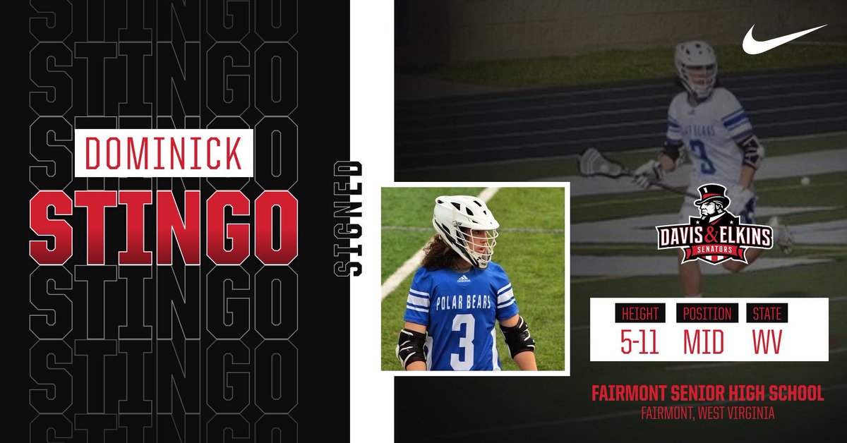 SIGNED: We welcome, Dominick Stingo from West Virginia to D&amp;E.  #DEmlax #playD2 #DEfendthehills