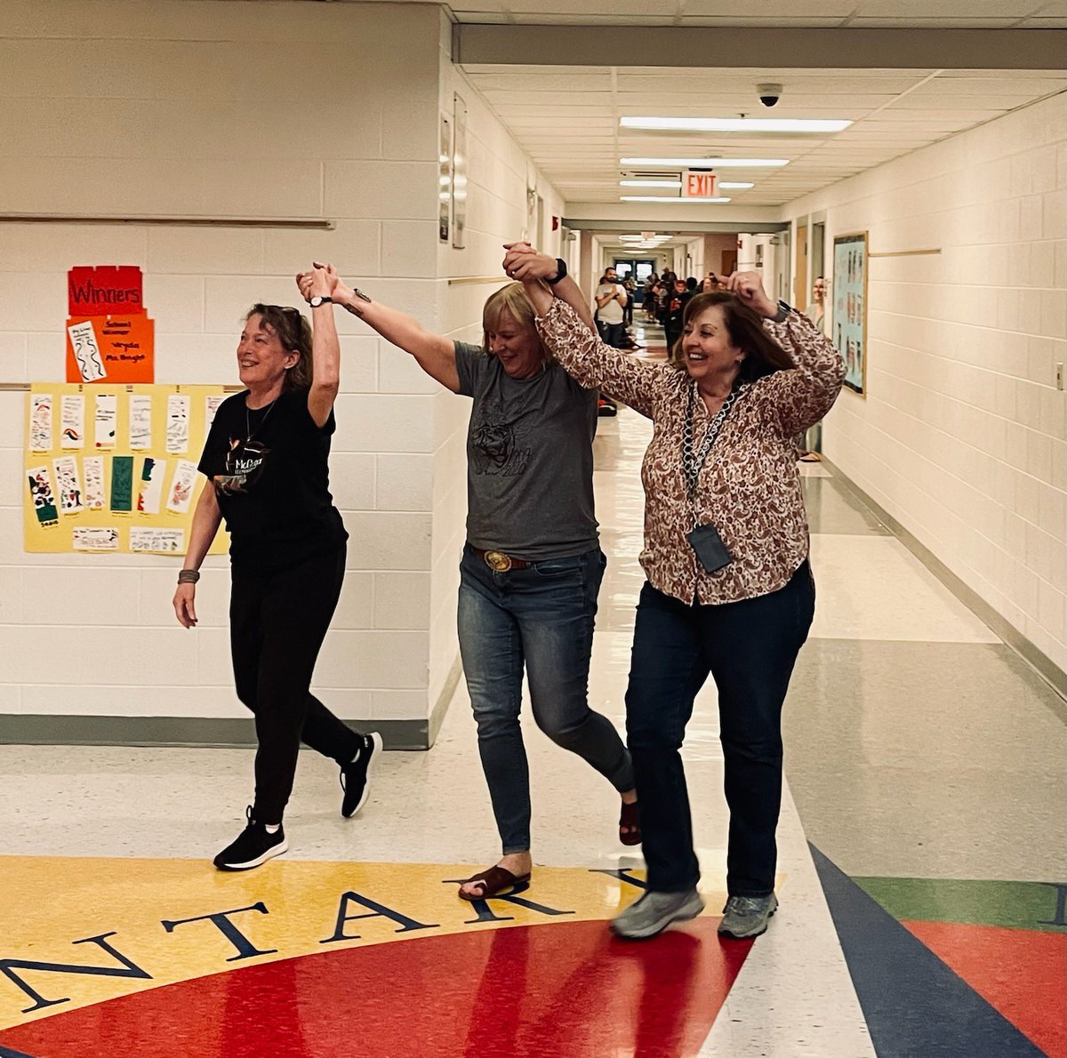Students got to clap out and celebrate staff that are retiring this year! Their impact is never ending!  <a href="/officialSPS/">Springfield Public Schools</a>