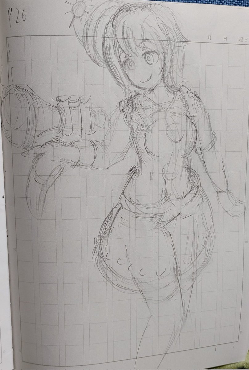 ネタ切れ対策にポーズ練習で書くキャラ増やそっかな
水曜日はメルランさん 