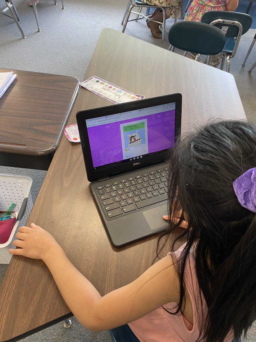 MrsDill2's tweet photo. Watching our littlest learners navigate #iReady independently each day always makes my math ❤️ happy. Keep on growing as you #Strivefor45! https://t.co/pl8X2znMB9