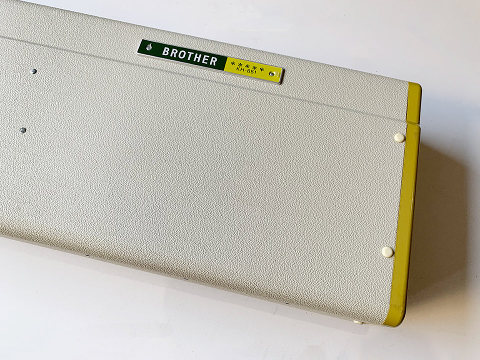 ブラザー太糸編み機 PUNCT9　ニットリーダーKL117付