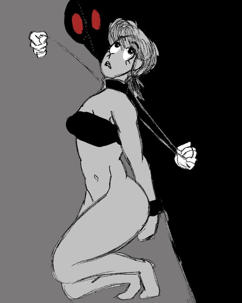 2 pic. Uncensored versions on my #onlyfans. Glad I could draw some #nsfwart of demon girls, submissives, and a sword dancer today. https://t.co/yvWt50fwrE
