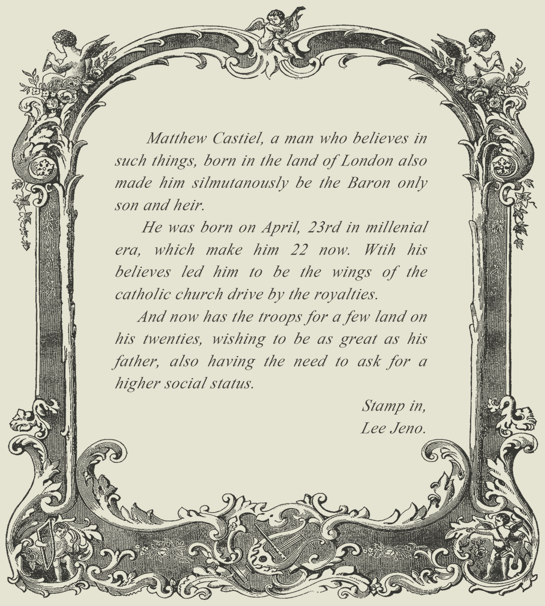 An Act of Baron Castiel 8th edition.