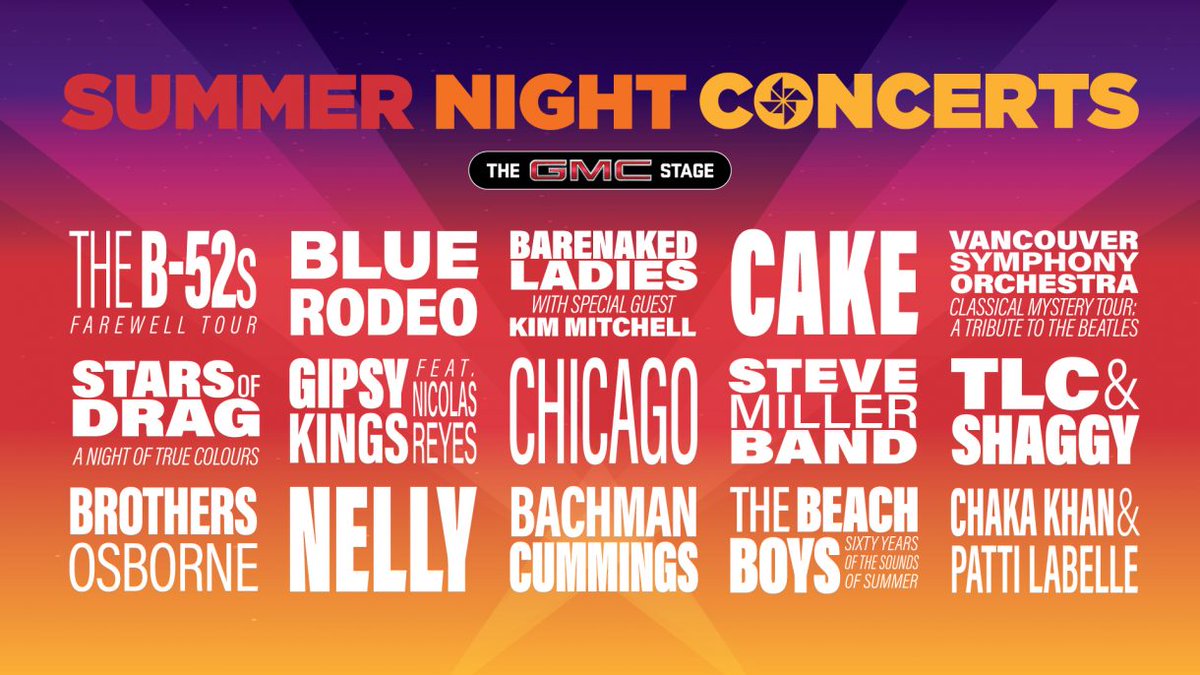 PNE 2022: Here are the Summer Night Concerts headliners and ticket info <a href="/PNE_BC/">PNE/Playland Fans ❤</a>  vancouversun.com/news/local-new… via <a href="/VancouverSun/">The Vancouver Sun</a>