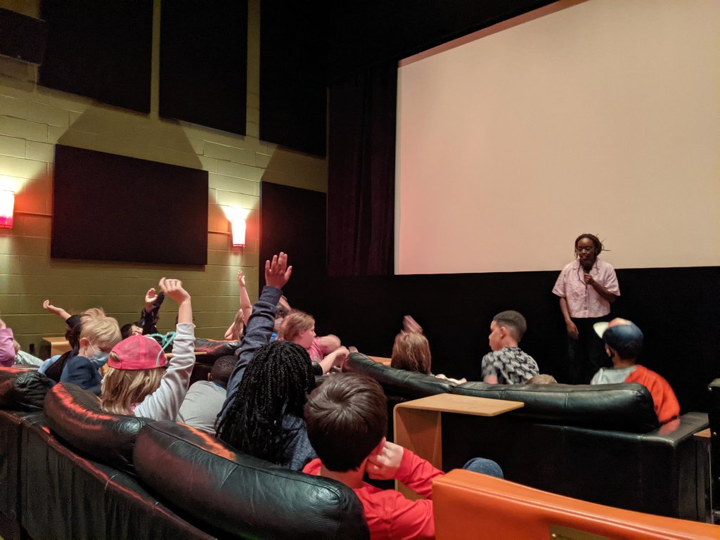LClarkLSEarts's tweet photo. It was an enchanting experience seeing Encanto @RagtagCinema with 2nd grade! Thanks to Kelly Famuliner &amp; @FShonekan for engaging our students in rich conversations &amp; everyone involved for making this possible. We are grateful to have such a meaningful partnership! @LaceyLSEArts https://t.co/pOxbZj5avp