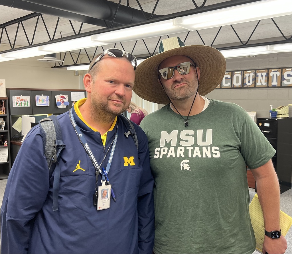 Our #SpiritDays have been heating up all week! Who are you rooting for? We think Mr. Green and Mr. Chase should have another dance off to decide! #huskietastic