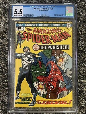Amazing Spider-Man 129 (CGC 5.5) 1st app. Punisher and Jackal 1974 Marvel Comics https://t.co/p7bKJFSCP9 eBay https://t.co/3Pr6ZUWK1H