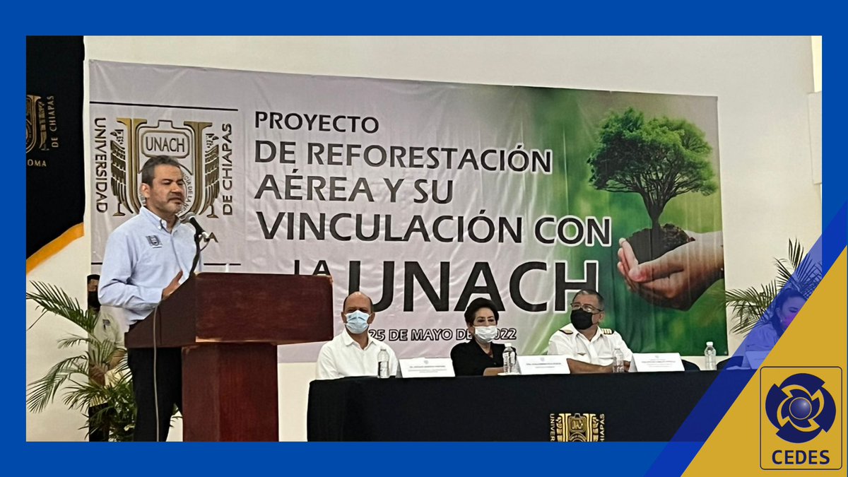 cedesunach's tweet photo. Presentación del "Proyecto de Reforestación Aérea y su vinculación con la UNACH"
#CEDESpresente https://t.co/0DZosRp1jv