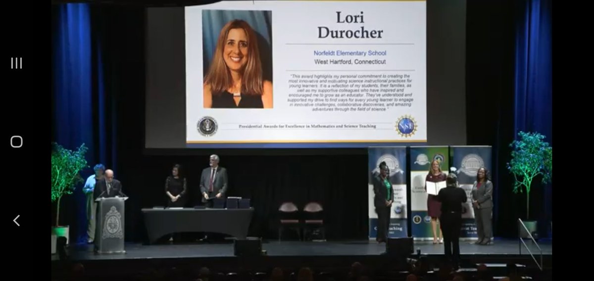 CtPaemst's tweet photo. Congratulations to our 2019 and 2020 CT Science #paemst awardees Lori Durocher and Christopher Newlan https://t.co/K9X75NQyTV