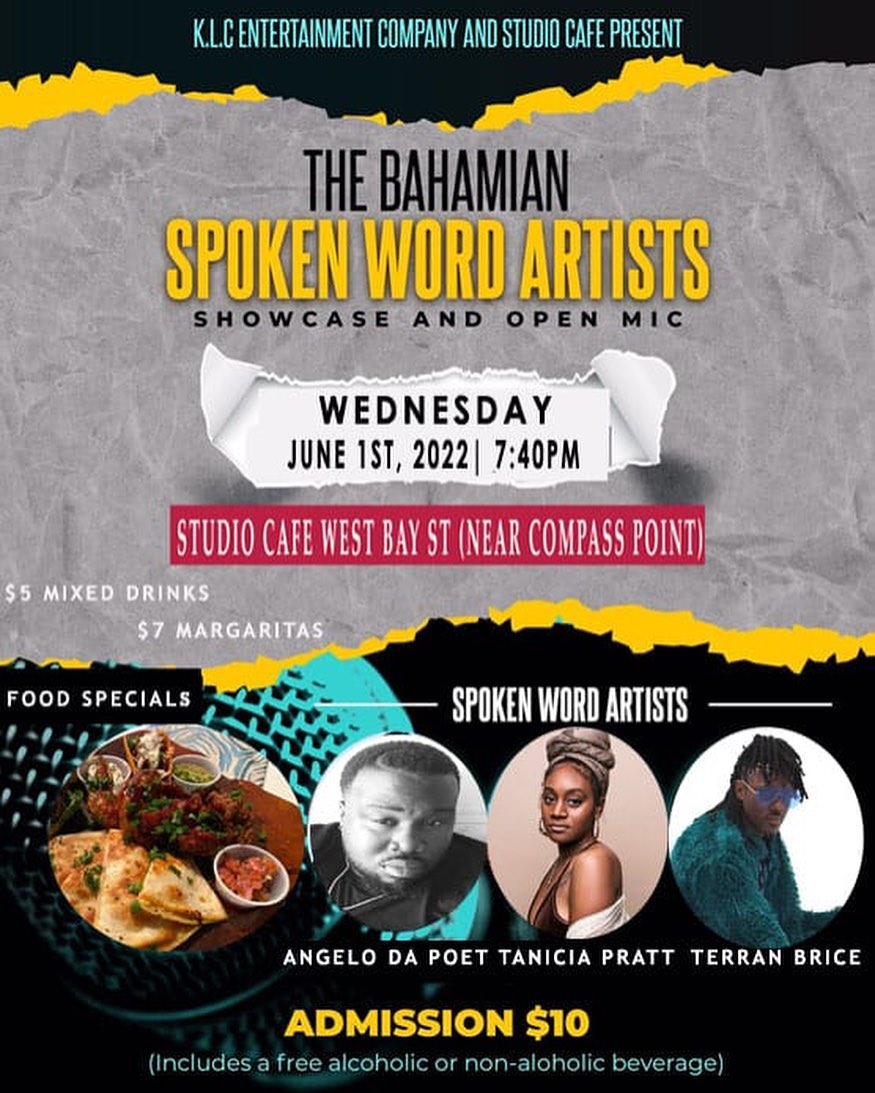 nefernici's tweet photo. If you're in Nassau next week Wednesday, I will be performing some of my best material at The Bahamian Spoken Word Showcase! π Show starts at 7:40PM. ππ§πΈ #FeaturedPerformer #IDontDisappoint https://t.co/ig5s8yVT7x
