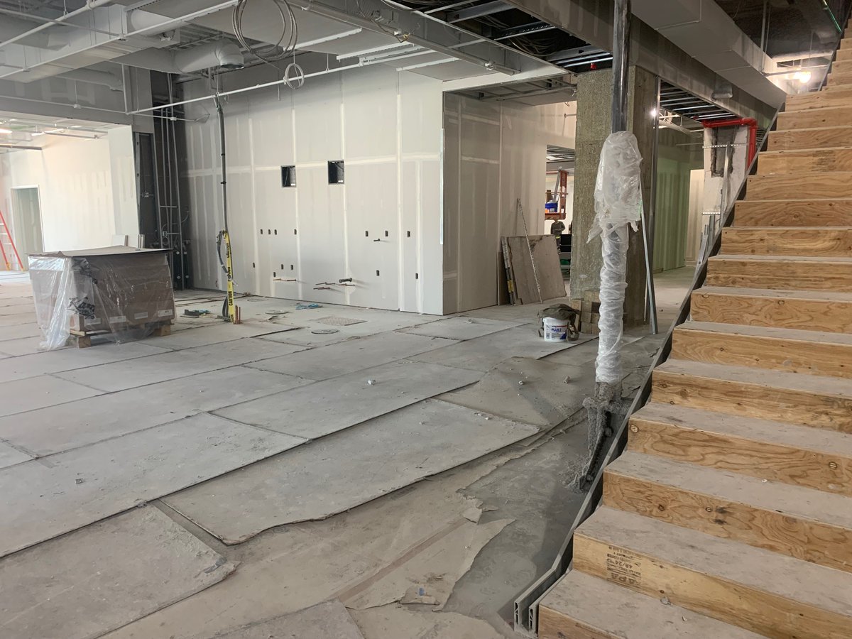 SFCNY's tweet photo. #WheelerWednesday โข New construction photos from our new campus! #SFC #SFCForward #RememberingRemsen ๐ฅ๐
1) Auditorium (stage)
2) Coffee Bar
3) Gen Bio
Link for a virtual tour of Wheelerโs progress! โก๏ธ https://t.co/Ci6w9fJNa4
โค๏ธ๐พ๐๐ https://t.co/DXOdWjvBsZ