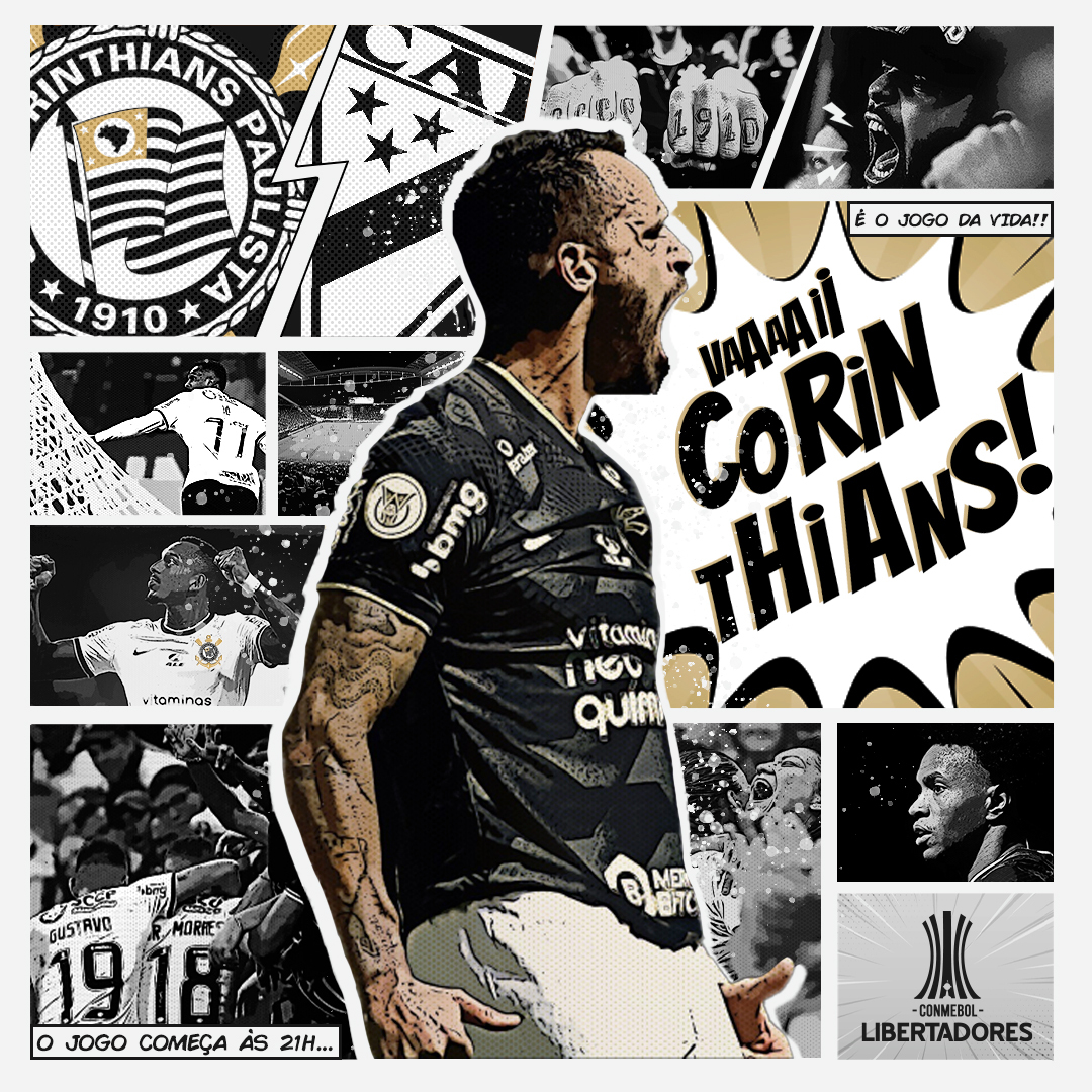 Corinthians on X: VAMOS JOGAR COM RAÇA E COM CORAÇÃO 🎶 / X